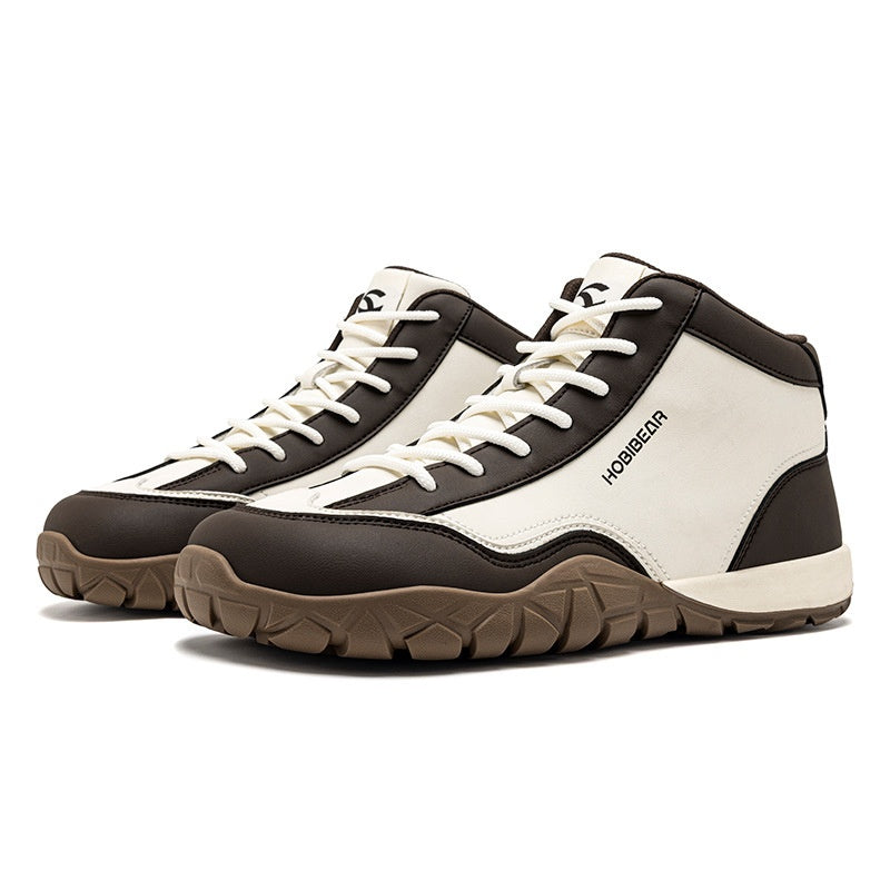 Outdoor Wide-toe Shoes Skin-friendly Soft-soled Mid-height Boots