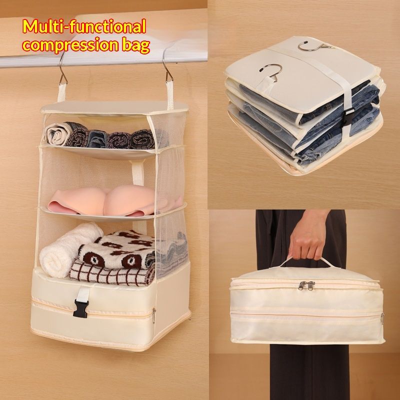 Travel Storage Bag Wardrobe Hanging Multi Functional Organizer