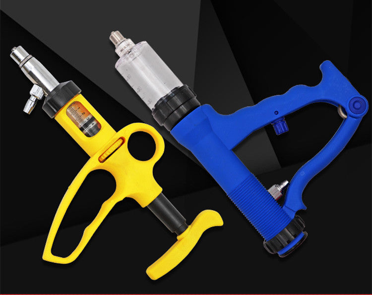 Adjustable Continuous Syringe For Veterinary Medicine Feeding And Breeding Equipment