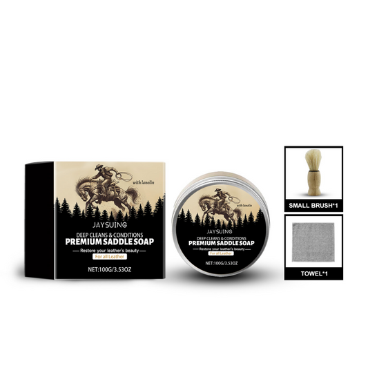 Professional Leather Maintenance Cream Cleaning Softening Care Saddle Boots Universal Curing Wax