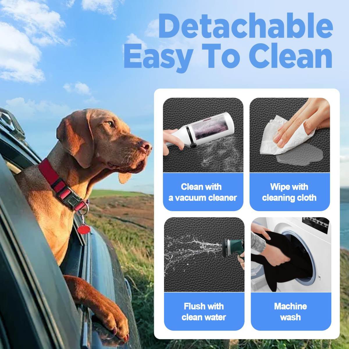 Direct-supply Multi-functional Car Pet Waterproof And Scratch-resistant Car Dog Mat