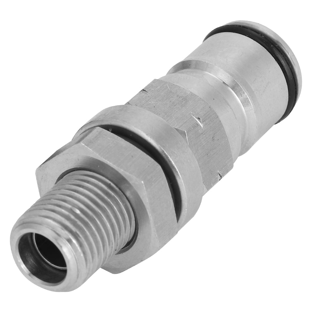 304 Stainless Steel Beer Keg Ball Lock Adapter Post Pressure Relief Valve Home‑Brew Accessory(Gas )