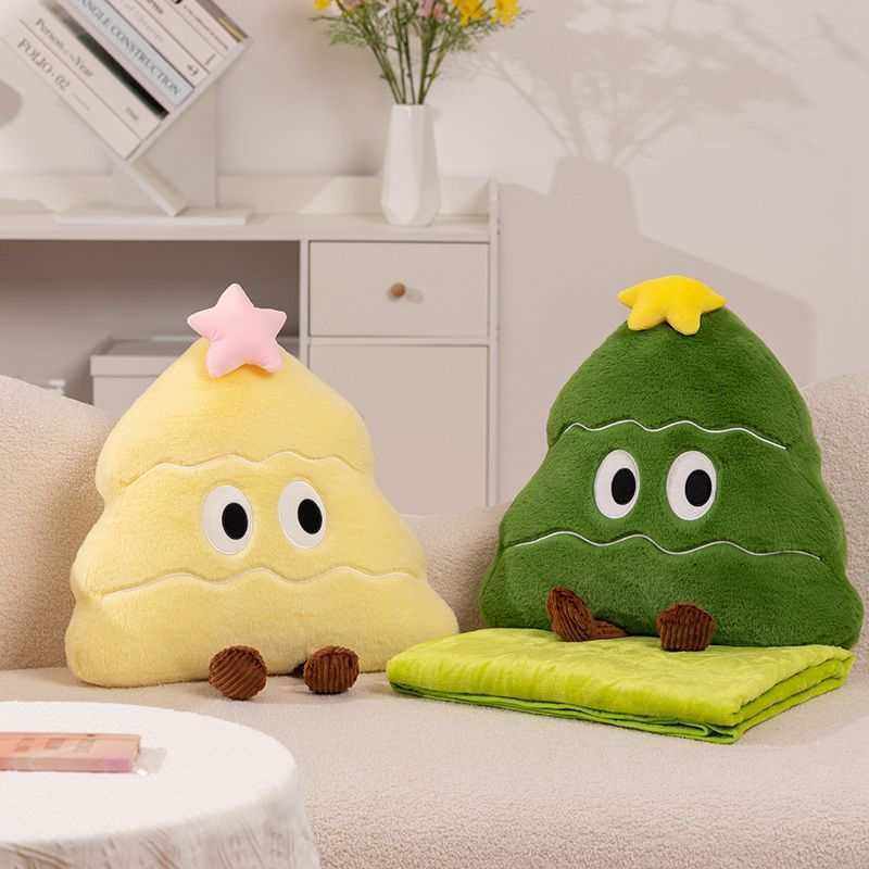 Christmas Tree Pillow Sleeping Doll Plush Toys