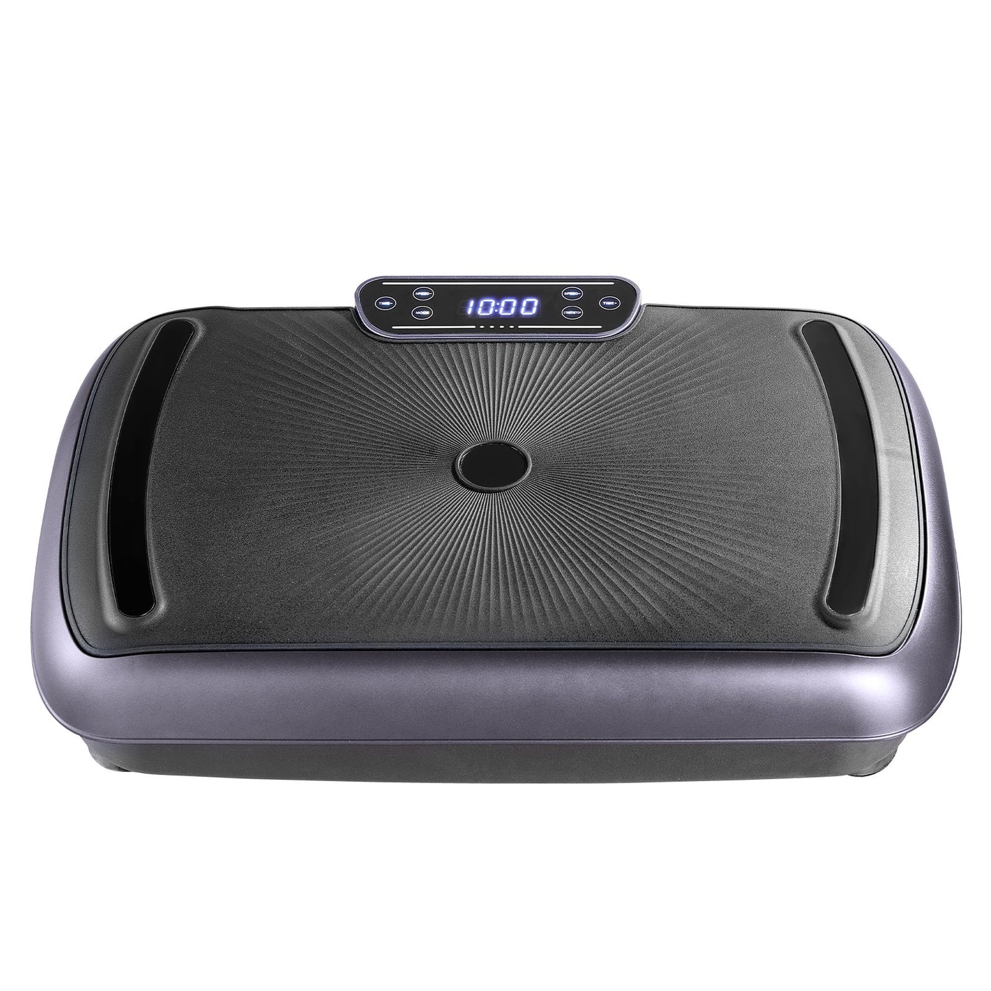 Vibration Plate Exercise Machine, Full Body Vibrating Platform For Lymphatic Drainage And Weight Loss, Home Workout Fitness Equipment With 2 Resistance Bands, Body Shaker For Women Men, Black