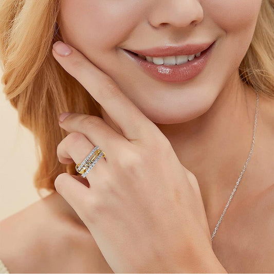 Fashion Diamond Ring Set For Women