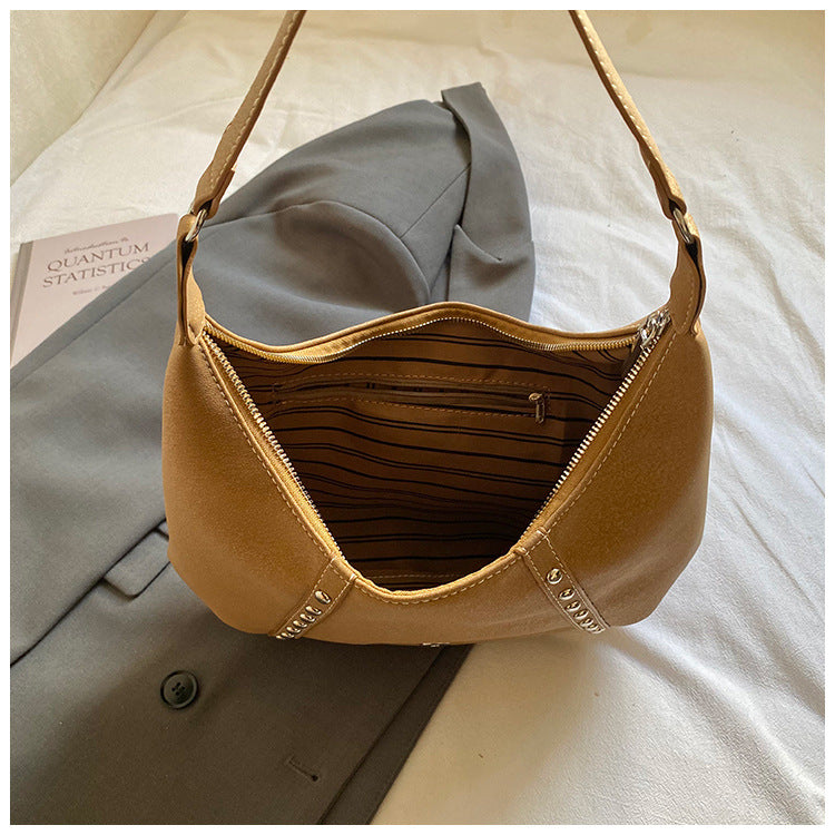Office Worker Commute Fashion Shoulder Under-Arm Crossbody Dumpling Bag