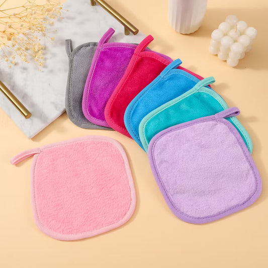 Clearwater Flannel Makeup-removing Towel Multicolor Thickened With A Hook