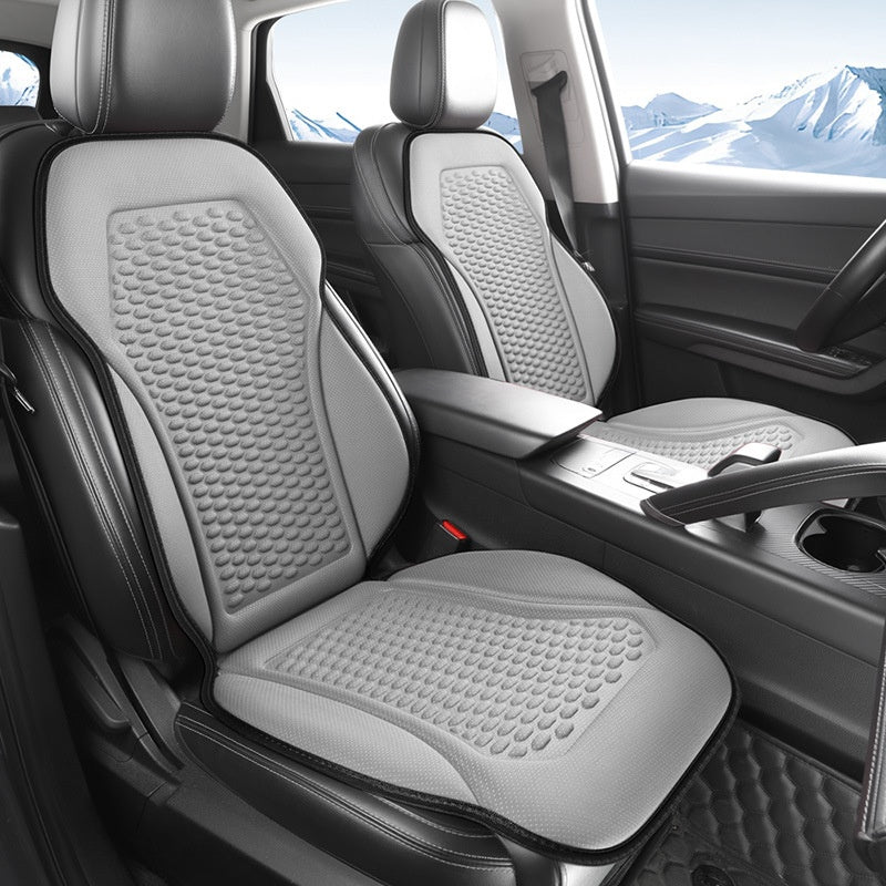 Bump Textured Breathable Cooling Car Seat Cushion For Front Seats