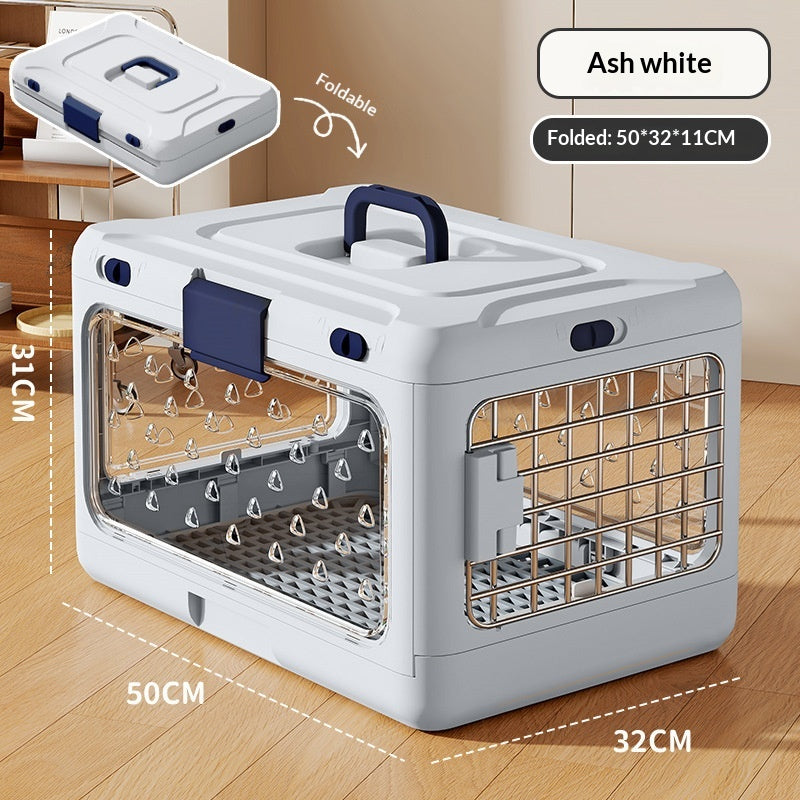 Portable Folding Pet Carrier For Cats Ideal For Travel