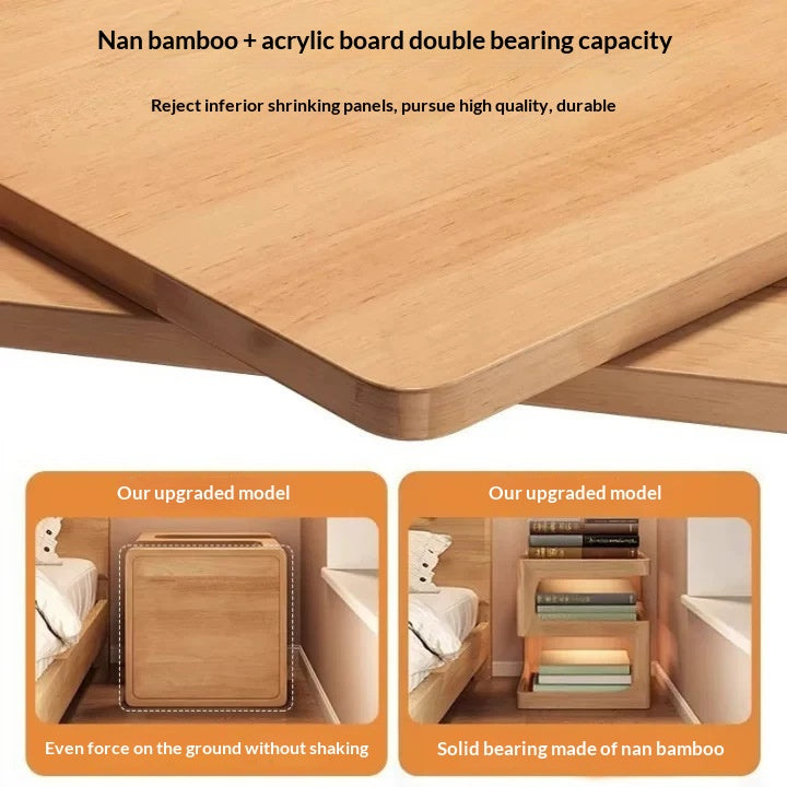 Simple Modern Home Bedroom Storage Cabinet Small Bedside Shelf