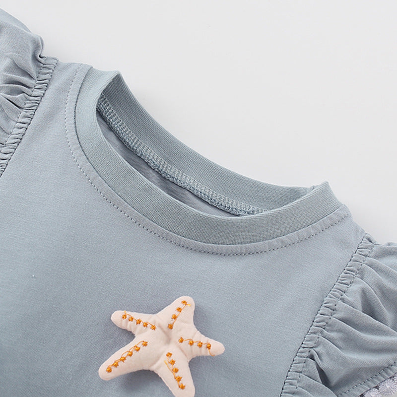 Girls T-shirt Summer New Arrival Top
