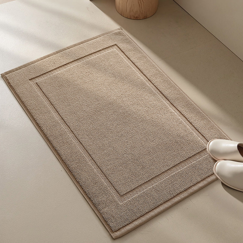 Bathroom Floor Mat Water-absorbing Thickened Bath Rug