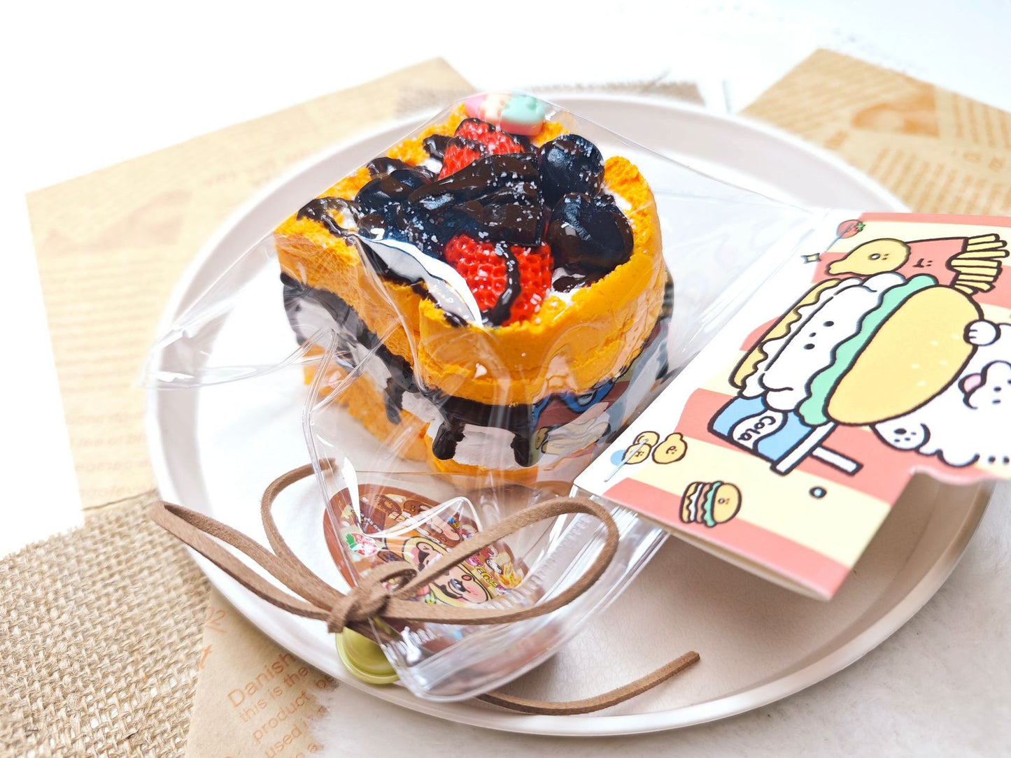 Chocolate Cream Shaped Three Layer Food Grade Silicone Not Made Of TPR