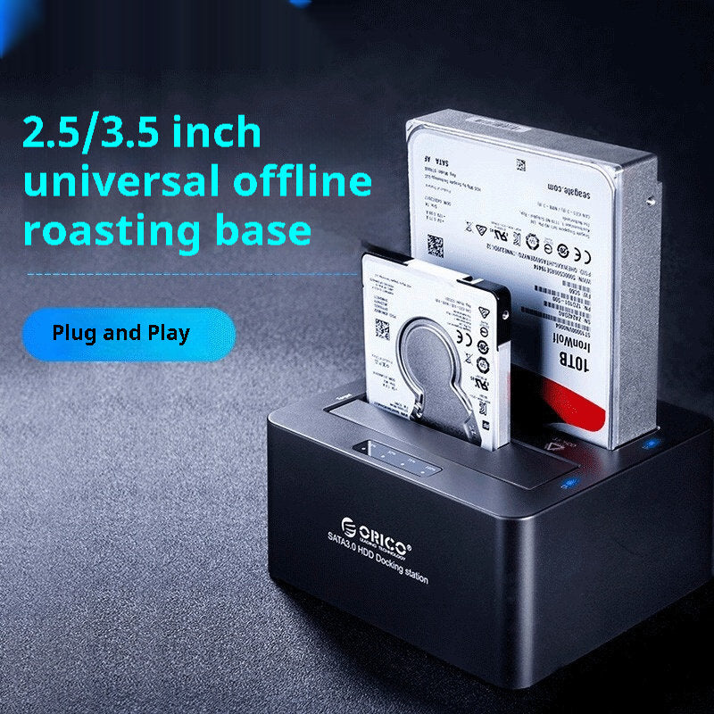 ORICO 6629US3 Dual-disk USB30 Mobile Hard Disk Box Holder Offline Copy Box