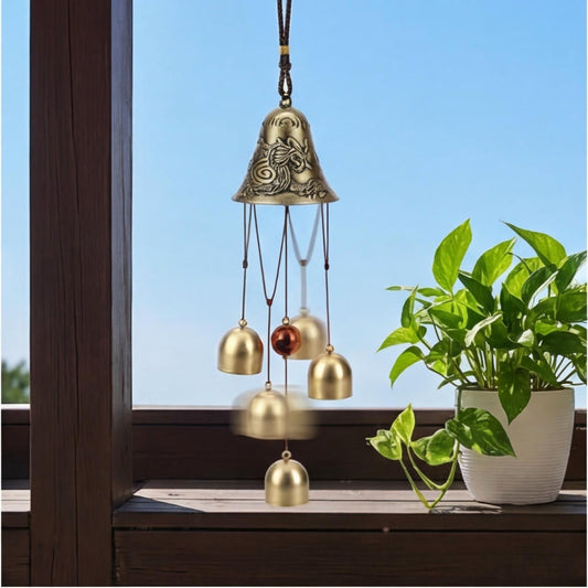 Outdoor Hanging Wind Chimes, Decorative Metal Wind Chime With A Gentle Sound, Garden Mobile For Patios, Balconies, And Party Decor—Party Accessories Set