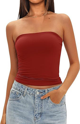 Non-slip Tube Top Beauty Back Exercise Underwear Women
