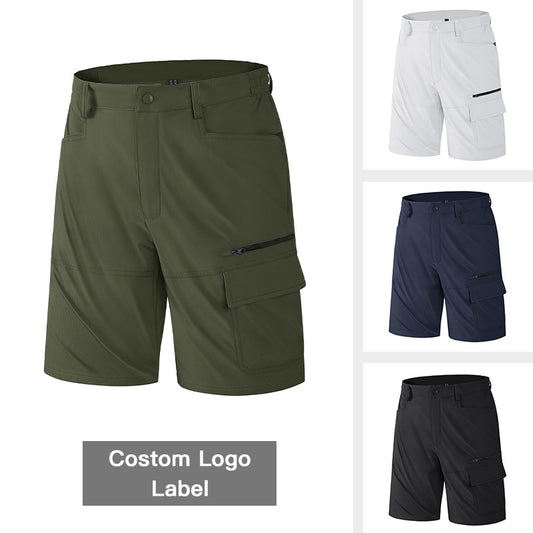 Summer New Hot Selling Men's Quick-Dry Breathable Cool Loose Pants Elastic Outdoor Cycling Running Fitness Pants