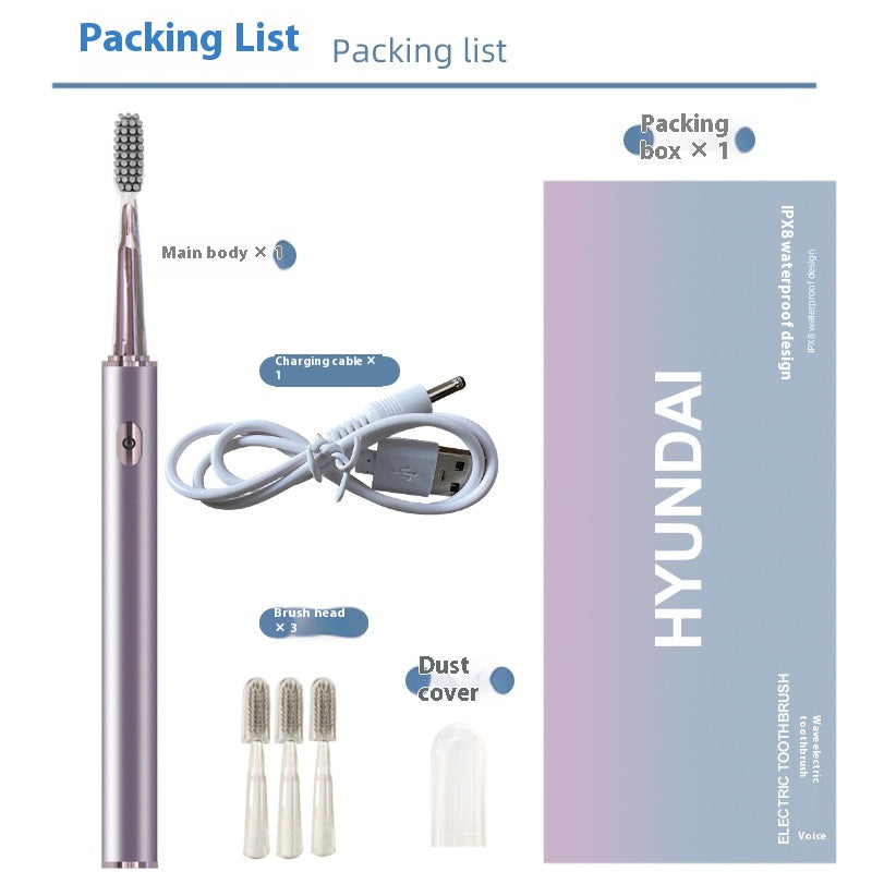 Smart Electric Toothbrush Lip Gloss Waterproof Body