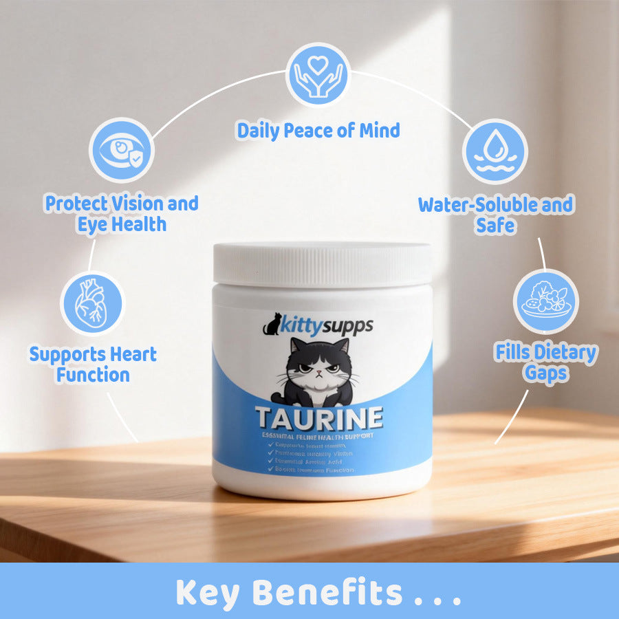 Taurine Powder For Cats Gentle Soothing Care For Your Pet