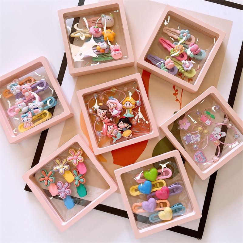 Cute Cartoon Character Hair Clips For Girls