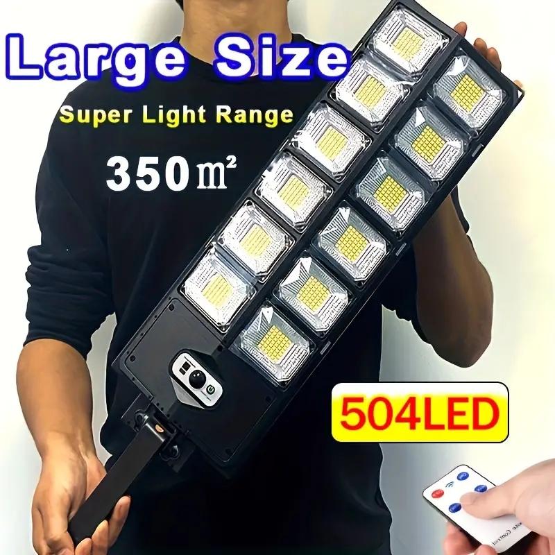 1x Ultra-Bright LED Solar Outdoor Streetlight Daylight Mode Garden Lighting