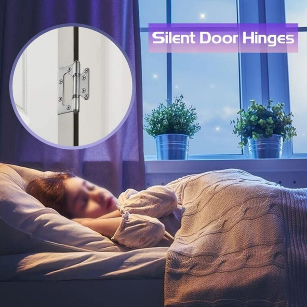 Set Of 3 Heavy Duty Door Hinges Stainless Steel - Ball Bearing For Outdoor Gate And House Doors
