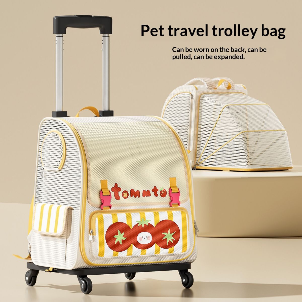 Pet Backpack Outdoor Portable Large Capacity