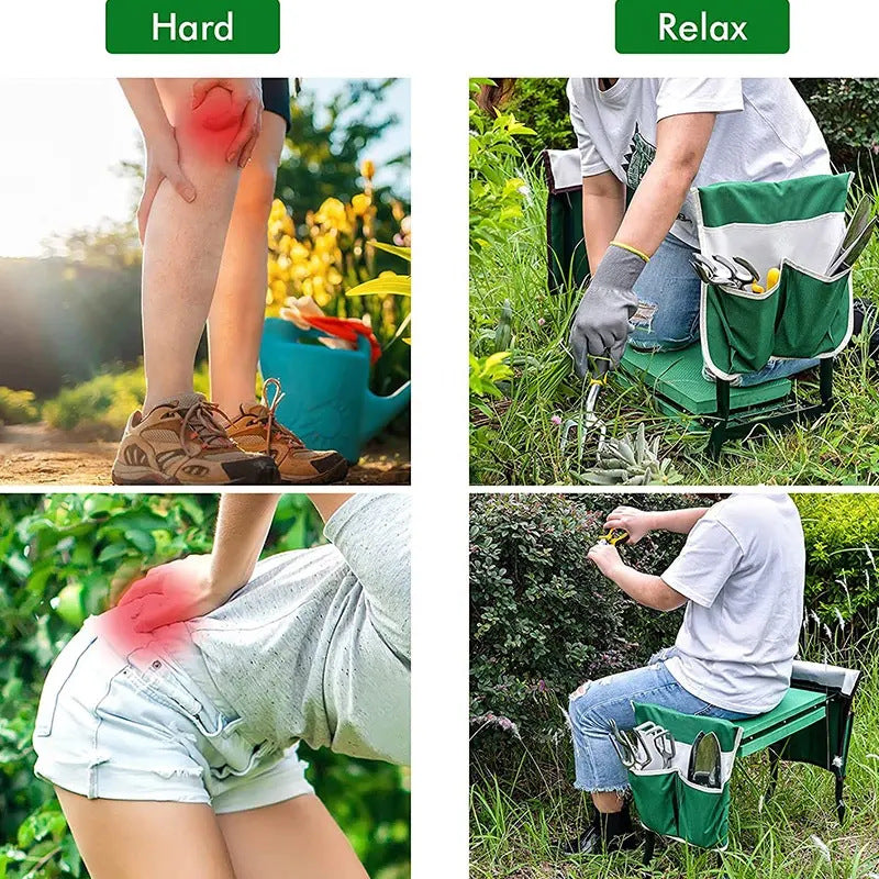 Outdoor Garden Kneeling Bench For Sitting And Kneeling In The Garden