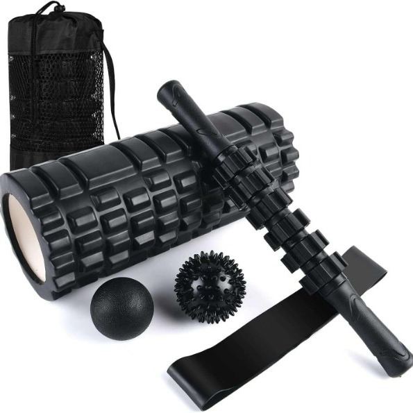 Fitness Foam Roller Roller Massage Shaft Gear Massage Bar Stick