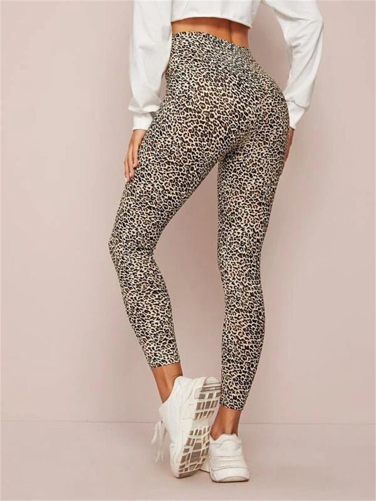 Women's Printed Stretch High Waist Belly-contracting Yoga Pants