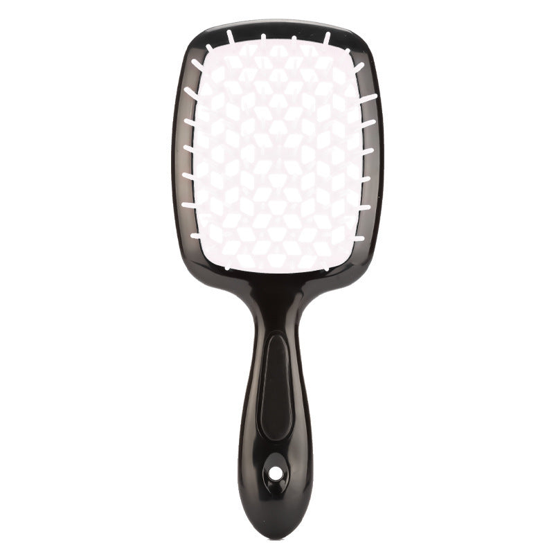 Detangling Comb With Hollow Design Doesnt Snag Hairsuitable For Both Curly And Straight Hair