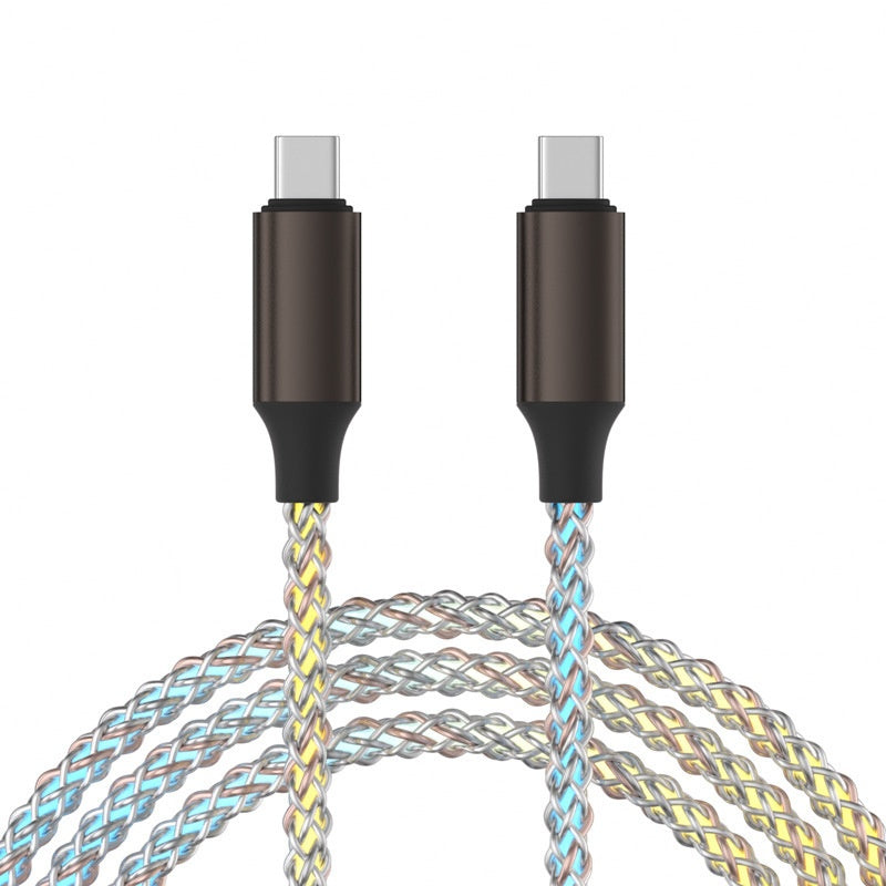 RGB Colorful Data Cable Luminous Charging Cable