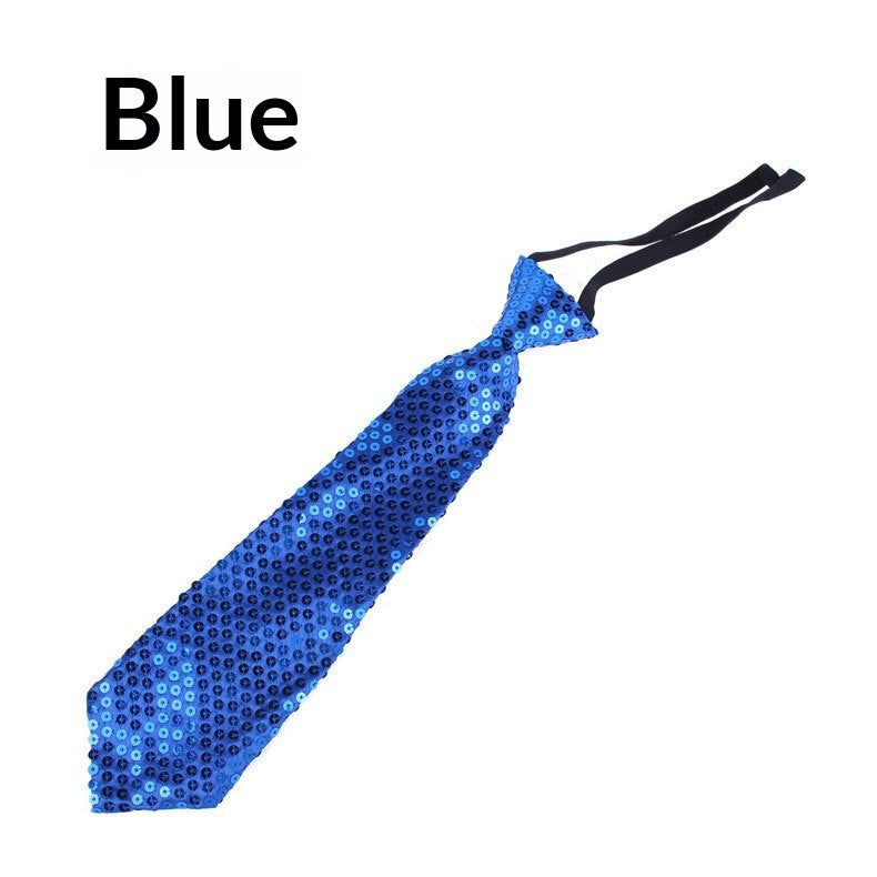 Halloween Universal Korean Version Jazz Sequin Bow Tie