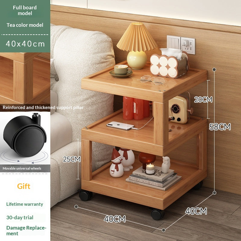 Simple Modern Home Bedroom Storage Cabinet Small Bedside Shelf