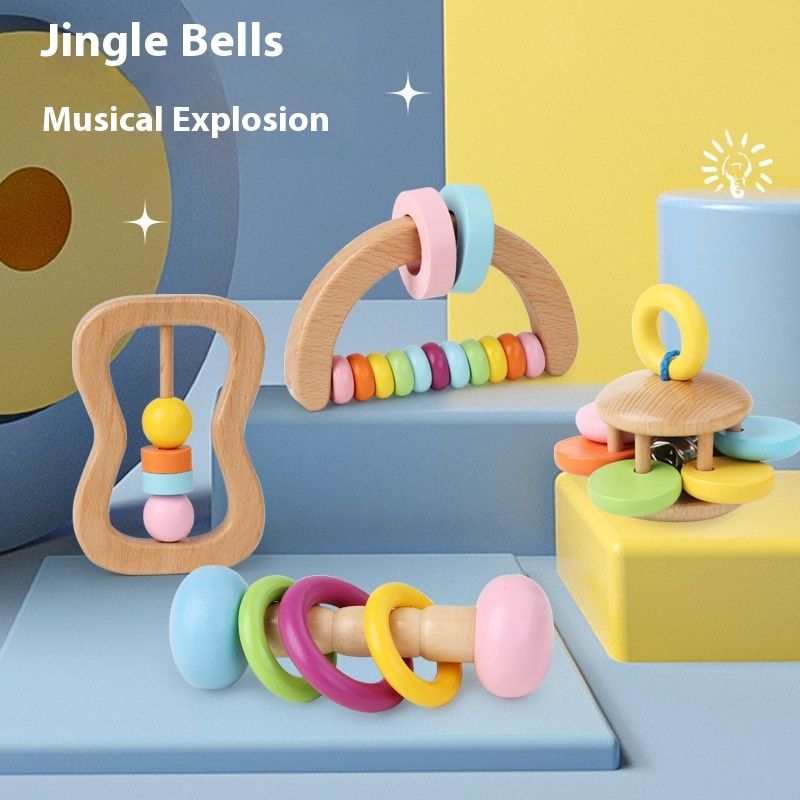 Hand-held Rattle Early Education Toys For Babies