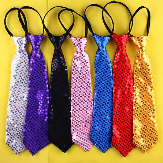 Halloween Universal Korean Version Jazz Sequin Bow Tie