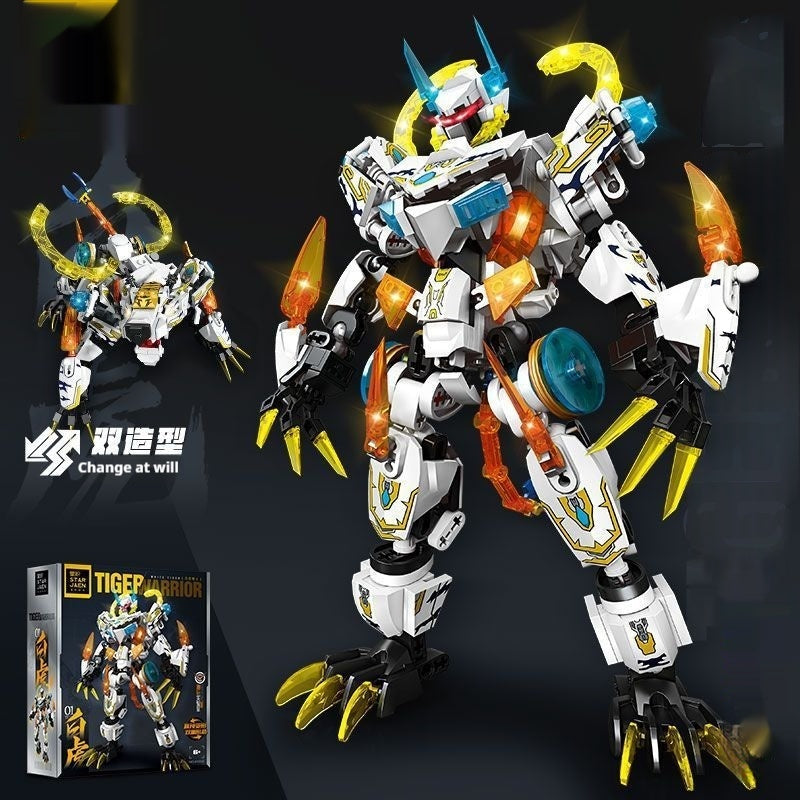 Building-block Assembled Robot Educational Toy For Boys Birthday Gift