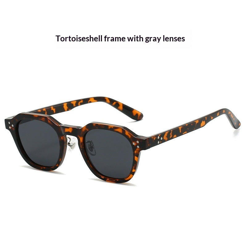 Niche Polygonal Sunglasses With A Premium Sun-blocking Design