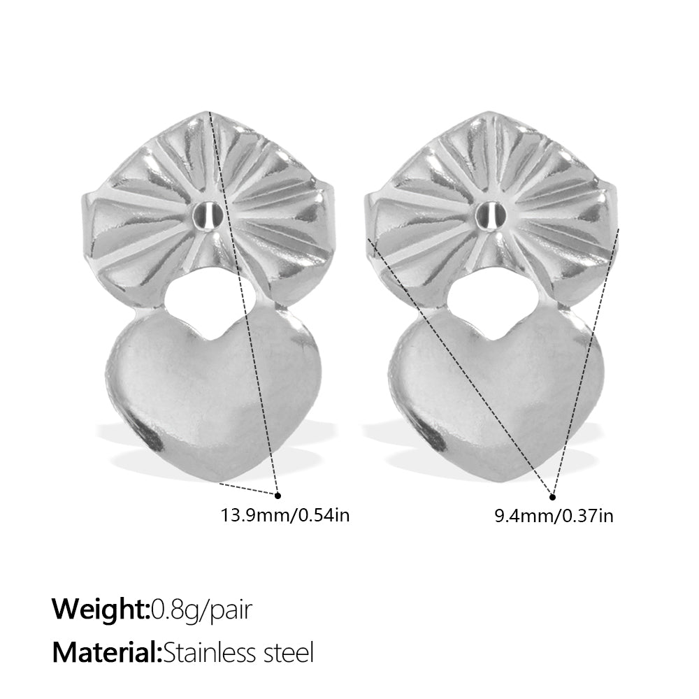 New Fashion Luxury Design Zircon Inlaid Pendant Earrings, Stainless Steel, Korean & Japanese Style Chain Tassel Ear Jewelry