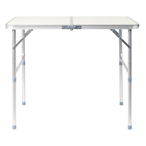 90 X 60 X 70cm Home Use Aluminum Alloy Folding Table White