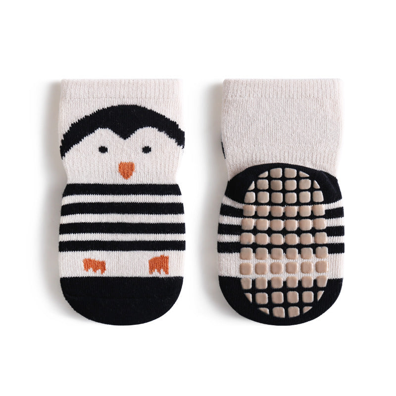 Baby Floor Socks Indoor Full Base Rubber Anti-slip Cooling Insulation Cylinder