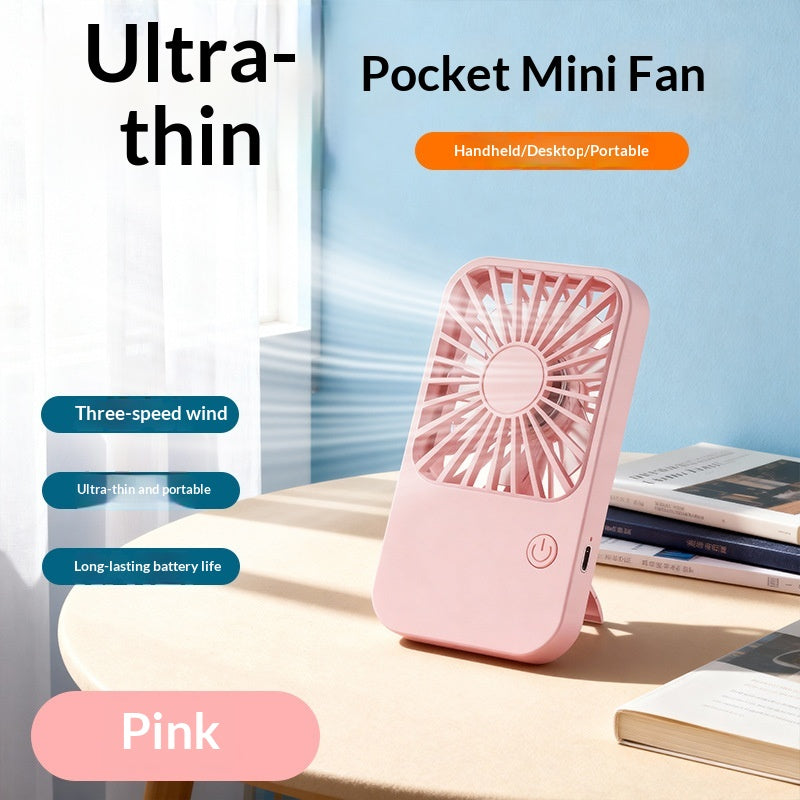 Fashionable Personalized USB-charging Portable Mini Fan