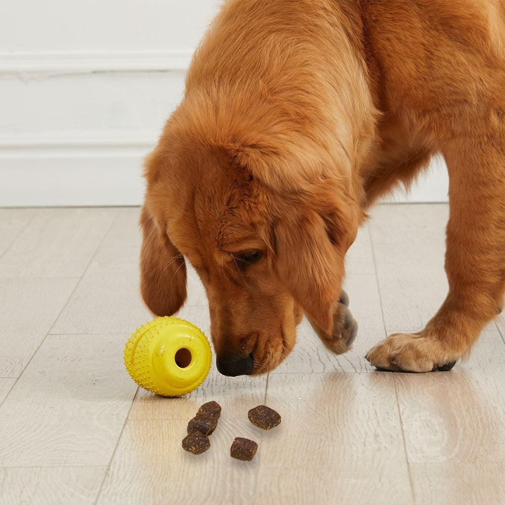 Rubber Treat-dispensing Toy For Pet Dogs