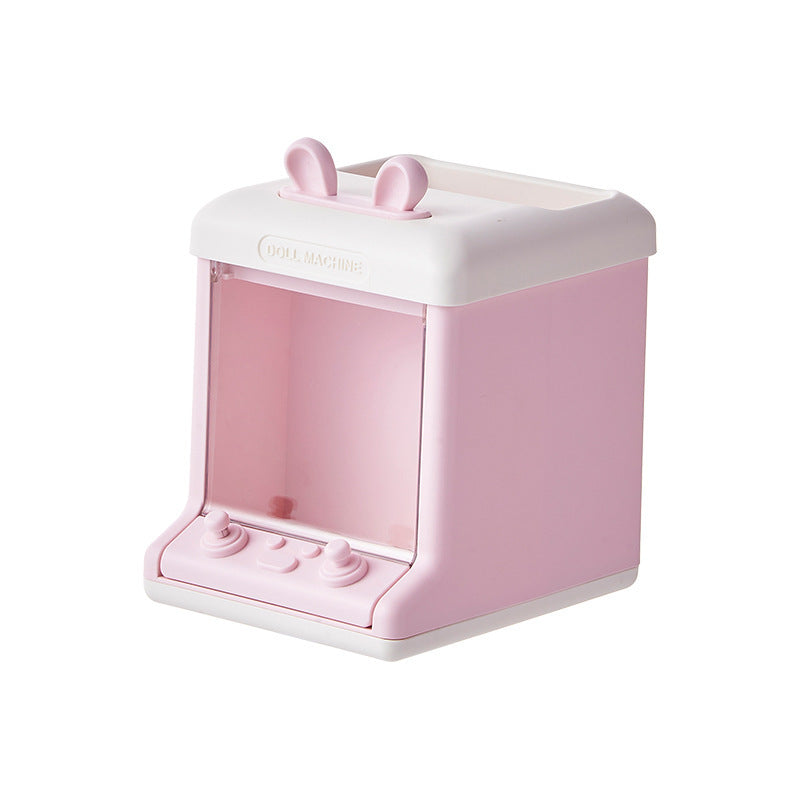 Multifunctional Desk Pen Holder And Storage Box For Students