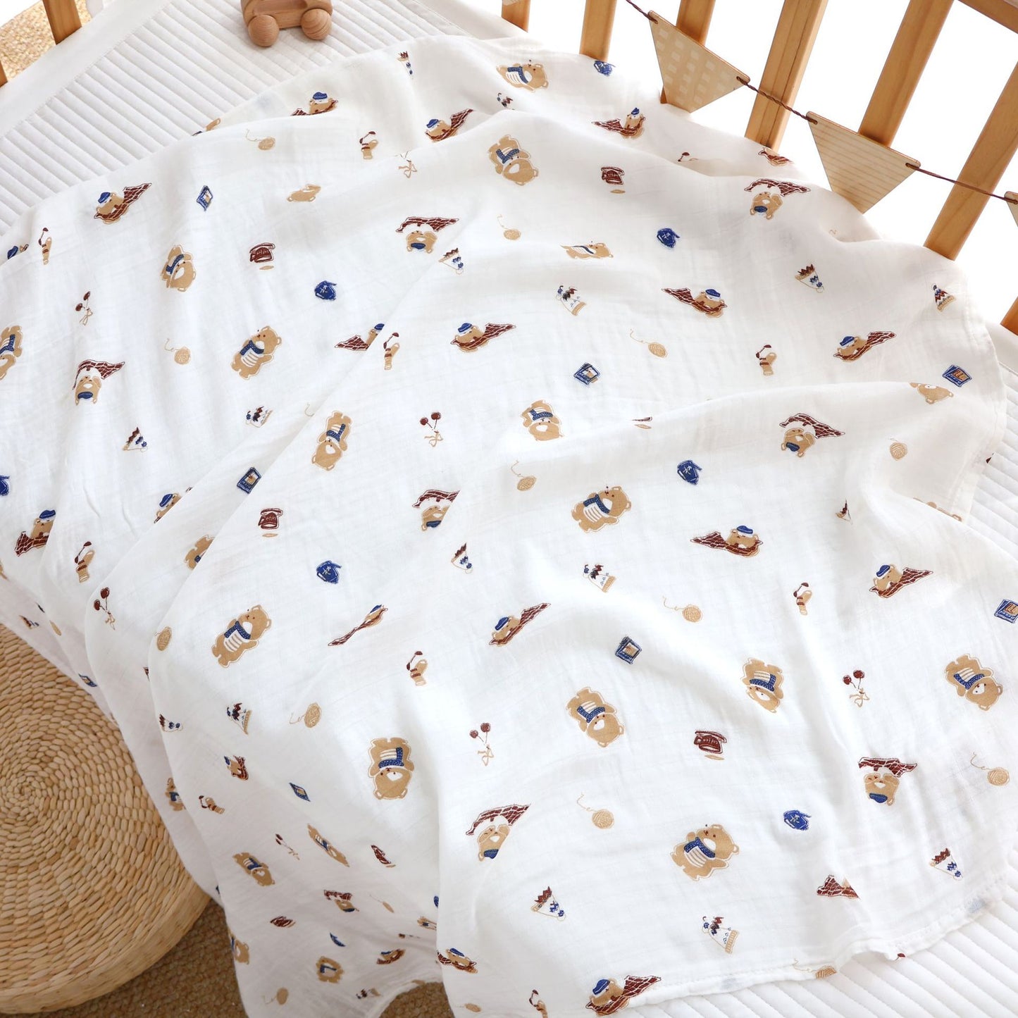 Household Newborn Cotton Gauze Bath Towel