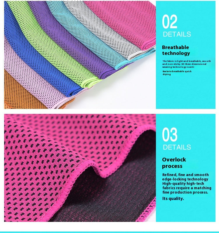 Fitness Cold Sense Sports Towel Cooling Ice-cold Towel