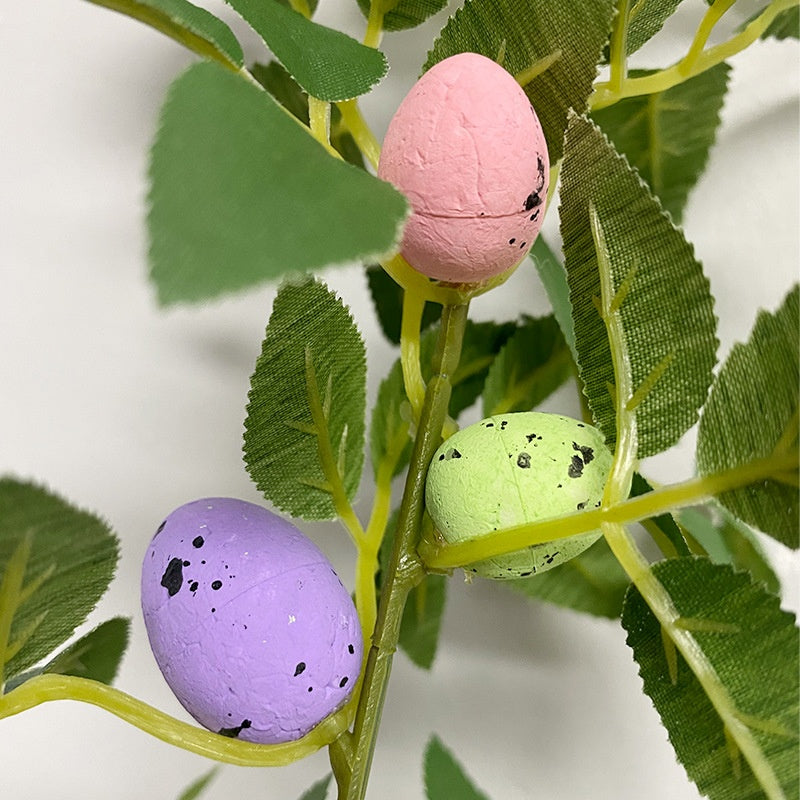 Easter Home Indoor Decor Artificial Foam Floral Arrangement Accessories