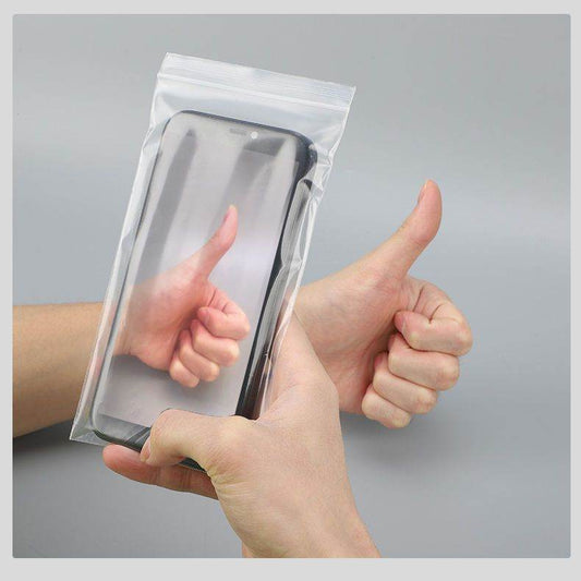 Mobile phone self-sealing bag-10cm * 20cm-thick red edge-100 pieces-1 bag