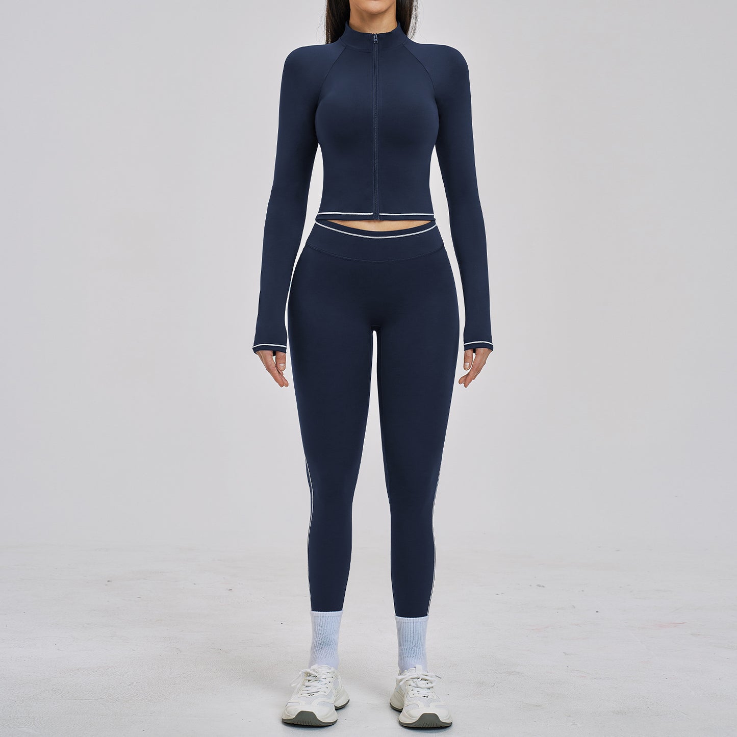 Windproof, High-end Outerwear Set For Outdoor Running And Fitness