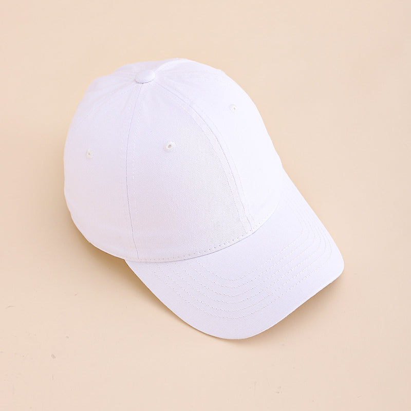 New Men's And Women's Solid-color Light Board Fashion And Simplicity Style Adjustable Baseball Cap Suitable For Outdoor Outings And Daily Commuting Outfits